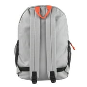 24 pack 18 Inch Multipocket Dual Zipper Bungee Cord Backpacks Gym, Travel, Commuting in Blues & Grays Pack