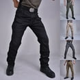 thumbnail image 4 of Inleife Mens Pants Plus Size Men's Overalls Outdoor Multi-Pocket Wear Pant Trousers, 4 of 4