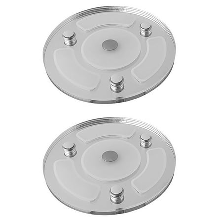 

2X Blue/White Press Dimmer LED Lamp 12-30V DC LED Circular Roof Ceiling Light for RV Caravan Motorhome Marine