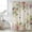 Gray Green, variant on Pink White Flowers Shower Curtain, Waterproof Shower Curtains for Bathroom, Spring Floral Elegant Pastoral Botanical Washable Fabric Bathtub Curtain Set Bath Decor with 12 Hooks 72"x78"