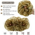 thumbnail image 3 of LAICAIW Clip in Long Wavy Synthetic Hair Extension Highlight 4PCS Thick Hairpieces Double Weft for Woman, 3 of 7