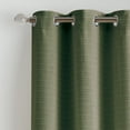 thumbnail image 6 of Martha Stewart Sutter Room Darkening Curtain Panel Pair, Olive, Grommet, Lined, Indoor, Adult, 2 Piece Set, 37" x 84", 6 of 6