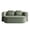 Green, variant on Sailvan 75" Convertible Sleeper Sofa, Corduroy Floor Couch to Full Bed with Blanket and 4 Pillows Beige