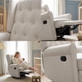 thumbnail image 4 of Sillon Reclinable Giratorio Con Mecedora Möma Bloom Beige, 4 of 7