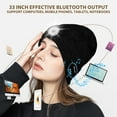 thumbnail image 4 of Zukuco Music Beanie Hat Bluetooth Knitted Beanie with LED Winter Warm Hat for Outdoor Skiing Cycling Gifts for Women Men, 4 of 9