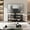 Black, variant on FITUEYES 3-Tiers Flat Panel TV Stand with Mount for TVs up to 70", Height Adjustable Bracket Stand Base