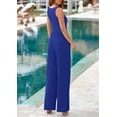 thumbnail image 2 of Mono PRETTYGARDEN de verano sin mangas para mujer azul XL, 2 of 9