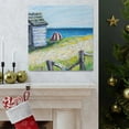 thumbnail image 6 of Beach Hut Impressionism - Canvas, 6 of 10