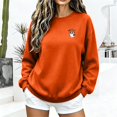 thumbnail image 6 of Halloween Sweatshirts Women Oversized Black Cat Ghost Pumpkin Tops | Spooky Season Magical Sweatshirts,Sweatshirts Women,Cute Ghost Pullover Tops,Halloween Fall Long Sleeve Tops, 6 of 6