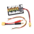 thumbnail image 2 of Adaptador de carga paralela de batería, carga paralela 1S-3S B6 Placa de carga paralela Cable de silicona Placa de carga paralela construida para durar, 2 of 8