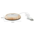 thumbnail image 2 of YATLTE USB Cup Mug Heating Mat, Candle Wax Warmer Smart Electric Cup Warmer, Coffee Mug Warmer for Office Home Desk, Heater Insulation Pad Coaster Cup Warmer Heating Plate, 2 of 5