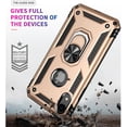 thumbnail image 2 of for iPhone XR Case, iPhone XR Phone Case with Screen Protector, Military Grade Protective Cases with Ring for iPhone XR (Golden), 2 of 12