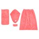 thumbnail image 1 of 1 juego de cómodas toallas de baño, diadema, gorro de ducha y toalla para mujer, 1 of 7