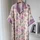 thumbnail image 1 of Camisones románticos de satén de seda sintética para mujer, camisón estampado, camisa, falda para dormir, pijama de verano, novedad de 2024, 1 of 5
