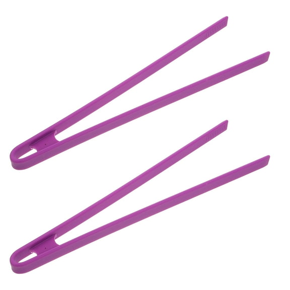 WEUVEB Silicone Cooking Tongs Non Slip Compact 2 Pcs