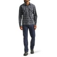 thumbnail image 2 of Wrangler® Men's and Big Mens Outdoor Long Sleeve All Season Stretch Shirt, Sizes S-3XL, 2 of 6