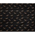 thumbnail image 4 of oneOone Tissu en Polyester Lycra Dachshund Dog Imprimé 1 Yard 56 Pouces de Large, 4 of 4