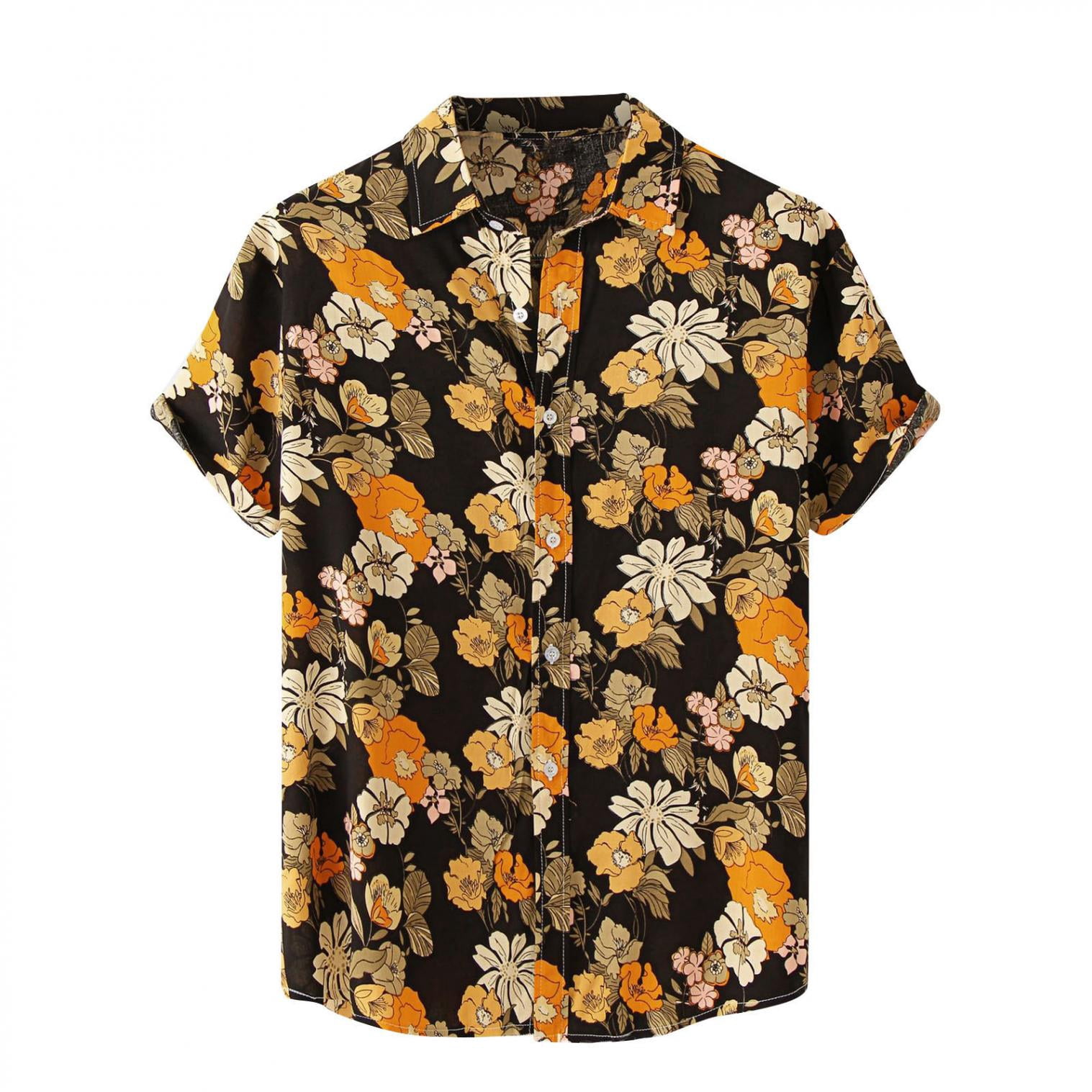 Beach Vacation Shirts Plaid Shirt Men 