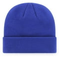 thumbnail image 2 of Men's '47 Royal Buffalo Bills Primary Basic Cuffed Knit Hat, 2 of 2