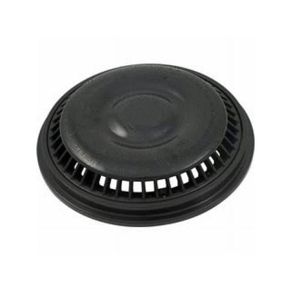 SUPER-PRO SG640-2311VC 8" Round Black Anti-Vortex Main Drain Frame  Grate