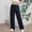 Black, variant on LVHAOGJOB Wide Leg Cargo Pants for Women Straight Leg Elastic Waist Pants Athletic Outdoor Juniors Trousers with Pockets