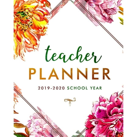 Teacher Planner for the 2019-2020 Academic Year: Daily, Weekly, Mothly and Annual Organizer for School Teachers - Calendar, Grade Tracker and Schedule for Classroom and Homeschool Students - Plan (Best Microscope For Homeschool)