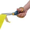 thumbnail image 6 of Westcott 8-inch Titanium Bonded Non-Stick Straight Scissors, Yellow, 3-Pack, 6 of 8