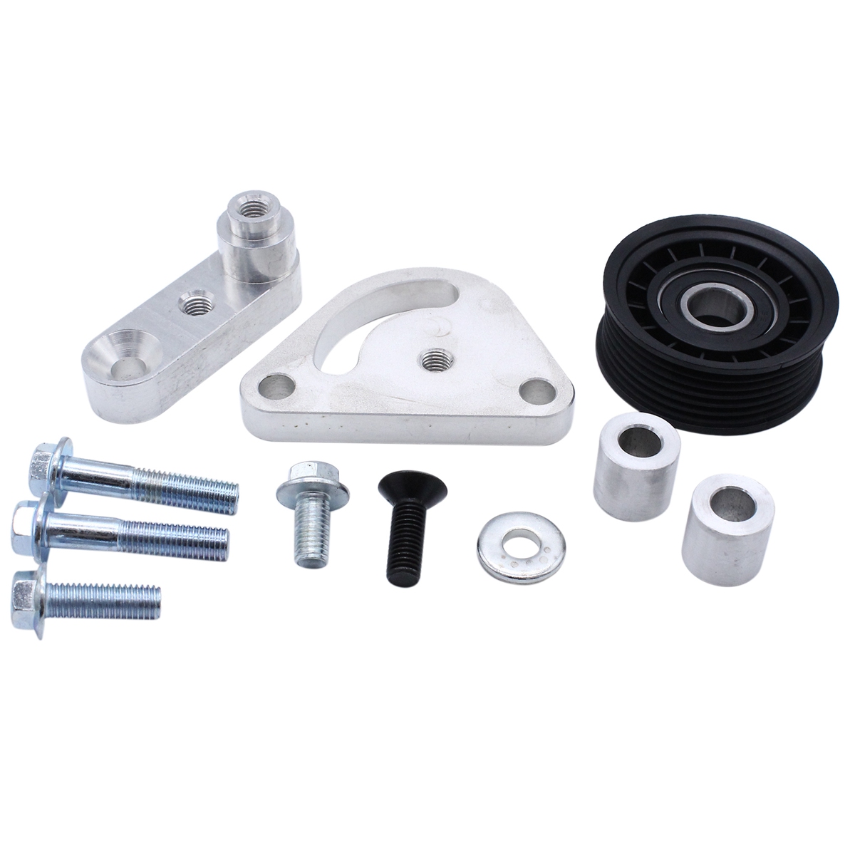 Manual Belt Tensioner with Pulley for 19982002 LS1 Camaro Billet Aluminum