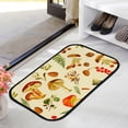 thumbnail image 3 of GZHJMY Bathroom Rugs Mats Non-Slip, Soft Microfiber Absorbent Bath Mats for Shower Bathtubs, Autumn Forest Mushroom Indoor Entrance Door Mats Bedroom Laundry 36”x24” Carpet Runner, 3 of 7