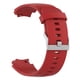 thumbnail image 1 of Correa de reloj ajustable de silicona suave para Amazfit Verge (rojo), 1 of 5