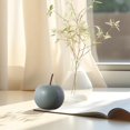 thumbnail image 1 of Adornos de manzana de cerámica HWRETIE para sala de estar o mueble de TV,decoración de interiores con temática frutal,diseño minimalista, 1 of 6