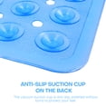 thumbnail image 5 of ANMINY Square Bath Shower Tub Mat 21 x 21 in Non-Slip Stall Mat with Suction Cups with Drain Holes, 5 of 5