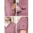 thumbnail image 4 of Adar Pro Scrubs For Women - Elevated V-Neck Scrub Top, 4 of 7
