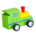 thumbnail image 3 of Coche de juguete en miniatura con retroceso, divertido, para desarrollar habilidades motoras finas, agarre y inercia. verde, 3 of 9