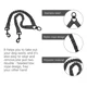thumbnail image 2 of Cadenas Reflectantes Para Perros, Correa De Doble Cabeza, 2 of 8