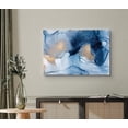thumbnail image 2 of wall26 Canvas Print Wall Art Gold, Blue &amp; White Watercolor Smoke Collage Abstract Shapes Digital Art Modern Art Bohemian Colorful Multicolor Ultra for Living Room, Bedroom, Office - 32"x48&q, 2 of 5