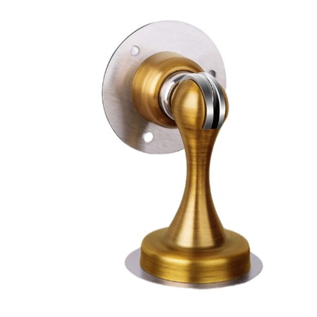 Kenally Tope de puerta de acero inoxidable sin clavos, soporte antioxidante silencioso, accesorios para muebles de succión sin perforación, Type2 NO2