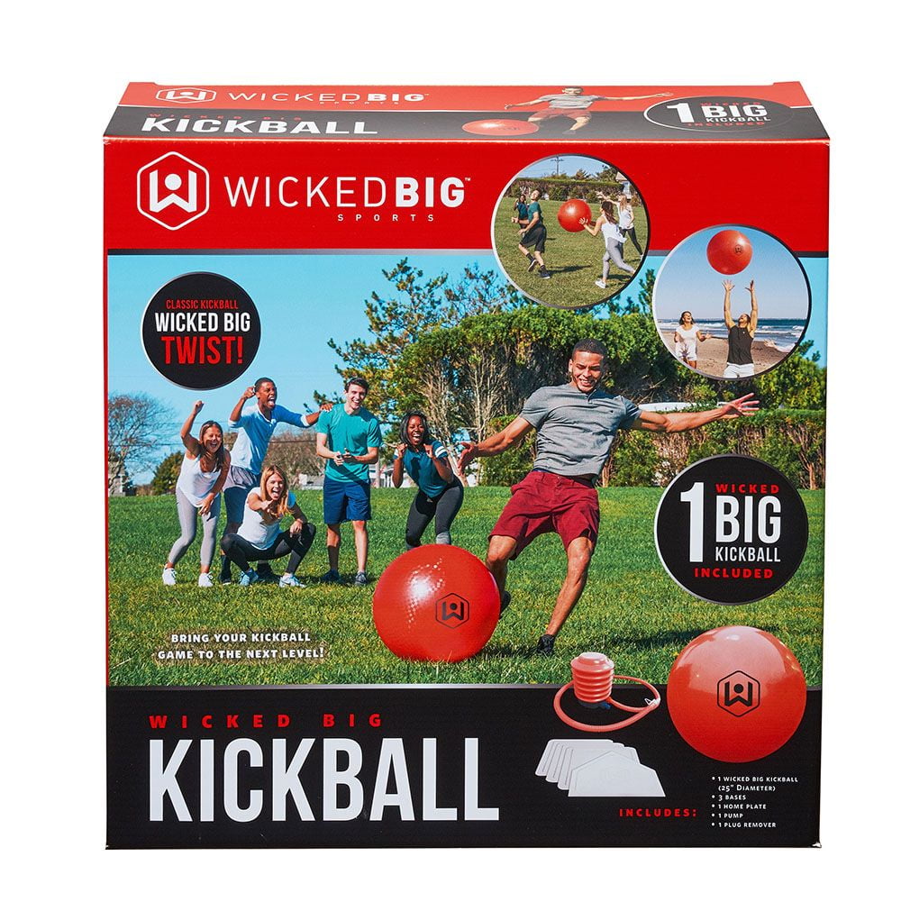 Wicked Big Sports Football-Supersized Outdoor Sport Tailgate Backyard W/pump 