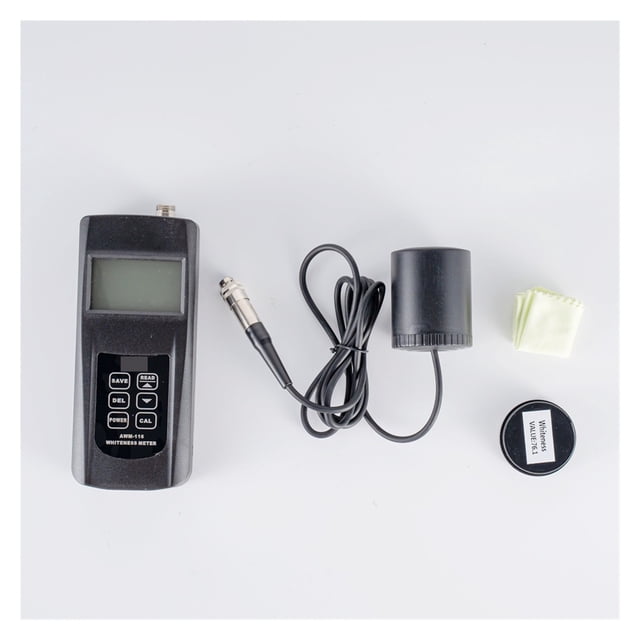 Portable Whiteness Tester AWM-116 Paper Powder Flour Paint Coating Plastic Ceramics Cosmetics Digital Whiteness Meter