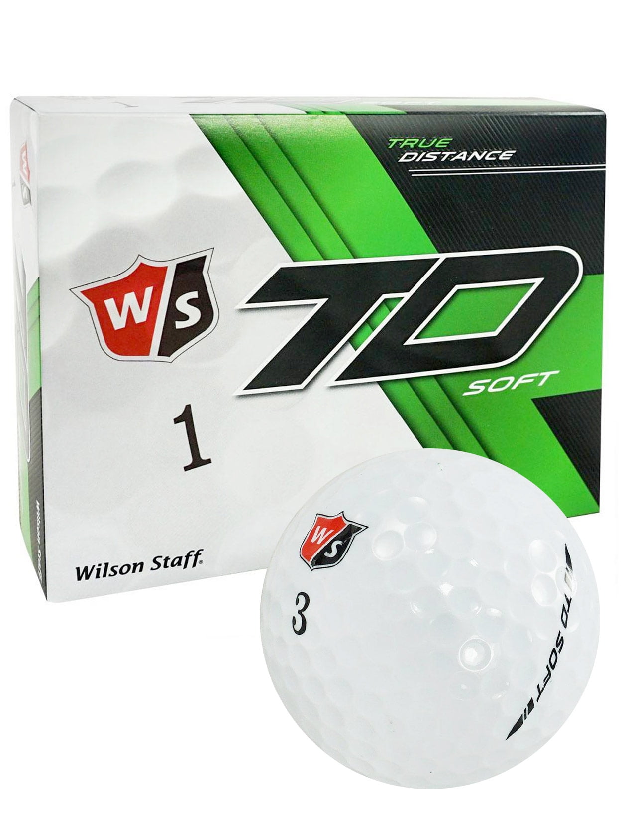 Wilson Staff TD Soft Golf Balls, 24 Pack