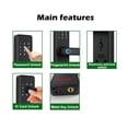 thumbnail image 2 of K20 Smart Fingerprint Door Lock 9 Language Electronic Lock with Multiple Unlock Modes ,Keyless Entry Design, 2 of 6
