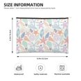 thumbnail image 3 of Cauagu Colorful Seashells for Tyvek Makeup Bag,Reusable Travel Cosmetic Bag Women Organizer Toiletry Bag Birthday,Gifts for Women Girlfriend Mom Teacher 6.5’’*8.9’’, 3 of 7