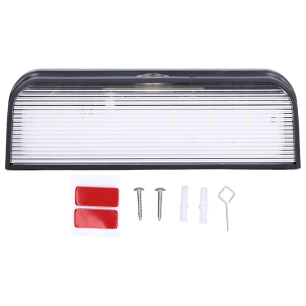 Luz de pared LED, Luz de pared LED Luces LED solares para exteriores Luces LED para exteriores construidas para precisión Jadeshay A