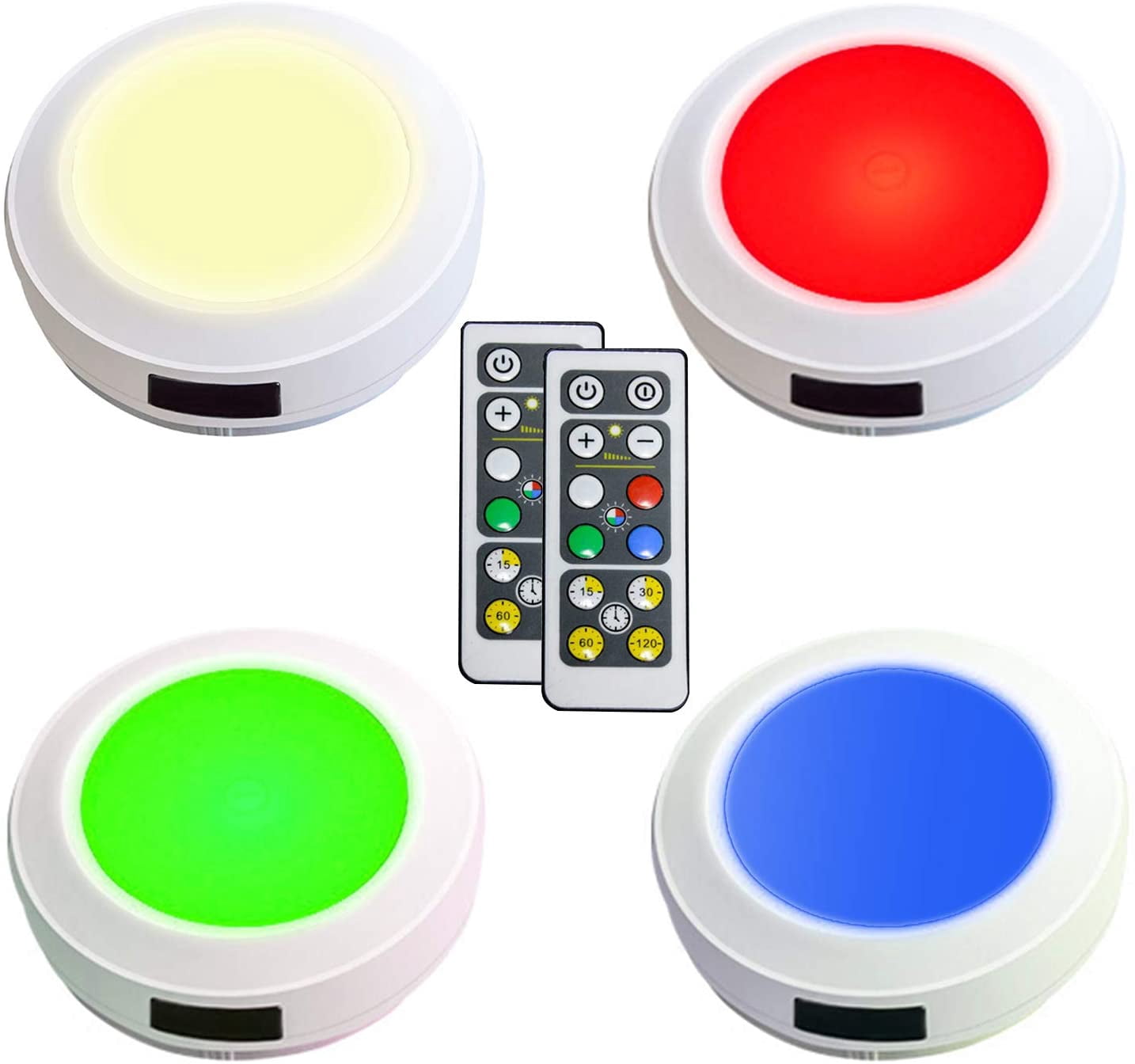 Push Light Colored Puck Lights Remote Controlled Trinidad and Tobago Ubuy