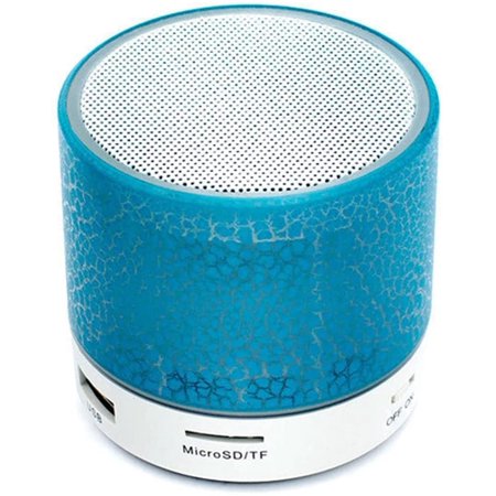 Speaker Bluetooth Speaker Mini Wireless Loudspeaker Crack LED TF Card ...