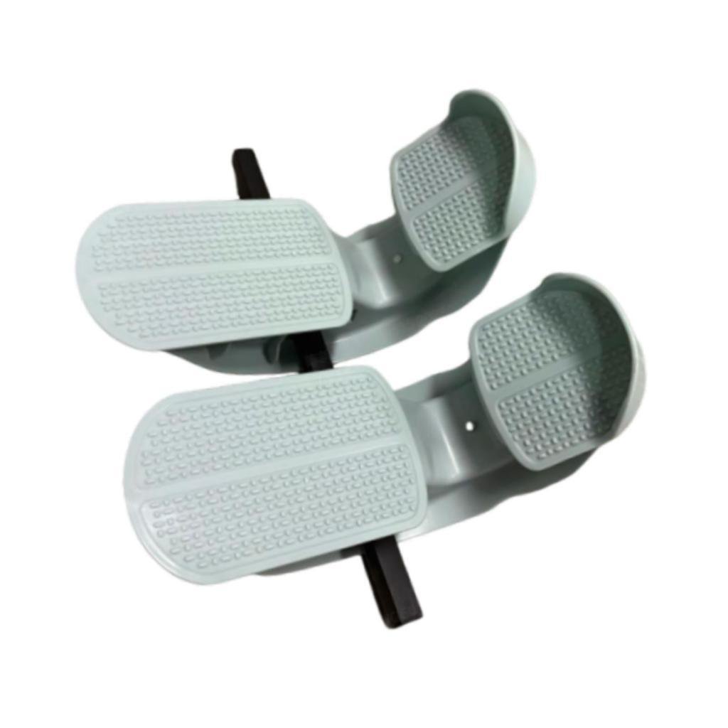 funtasica 2 Pieces Foot Rocker Stretcher Foot Calf Stretcher Board Wheel Calf Stretching Tool Massage Fitness Pedal Non Slip PP Suitable for Yoga Home Gym Offic blue