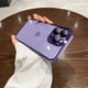 thumbnail image 3 of Luxury New High Quality Plating Clear Not Yellowing Case For IPhone 15 14 11 12 13 14 Pro Max Mini XS X 15 Plus Shockproof Cover, 3 of 5