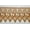 U8OO4_15"_GOLD, variant on Altotux 3" Gold Green Gray Burgundy Embroidered Venice Lace Trim By 15" (GREEN)