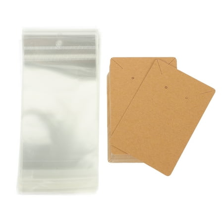 200 Pcs Earring Cards Jewelry Display Cards Necklace Display Cards Packaging Cards