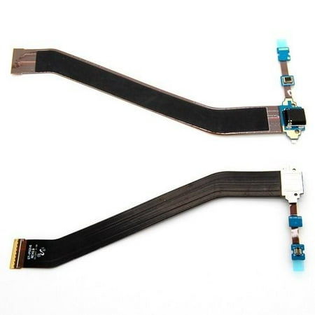 Charge Port Connector - Games&Tech USB Charging Charger Port Flex Cable Connector for Samsung Galaxy Tab 3 10.1 GT-P5200 GT-P5210